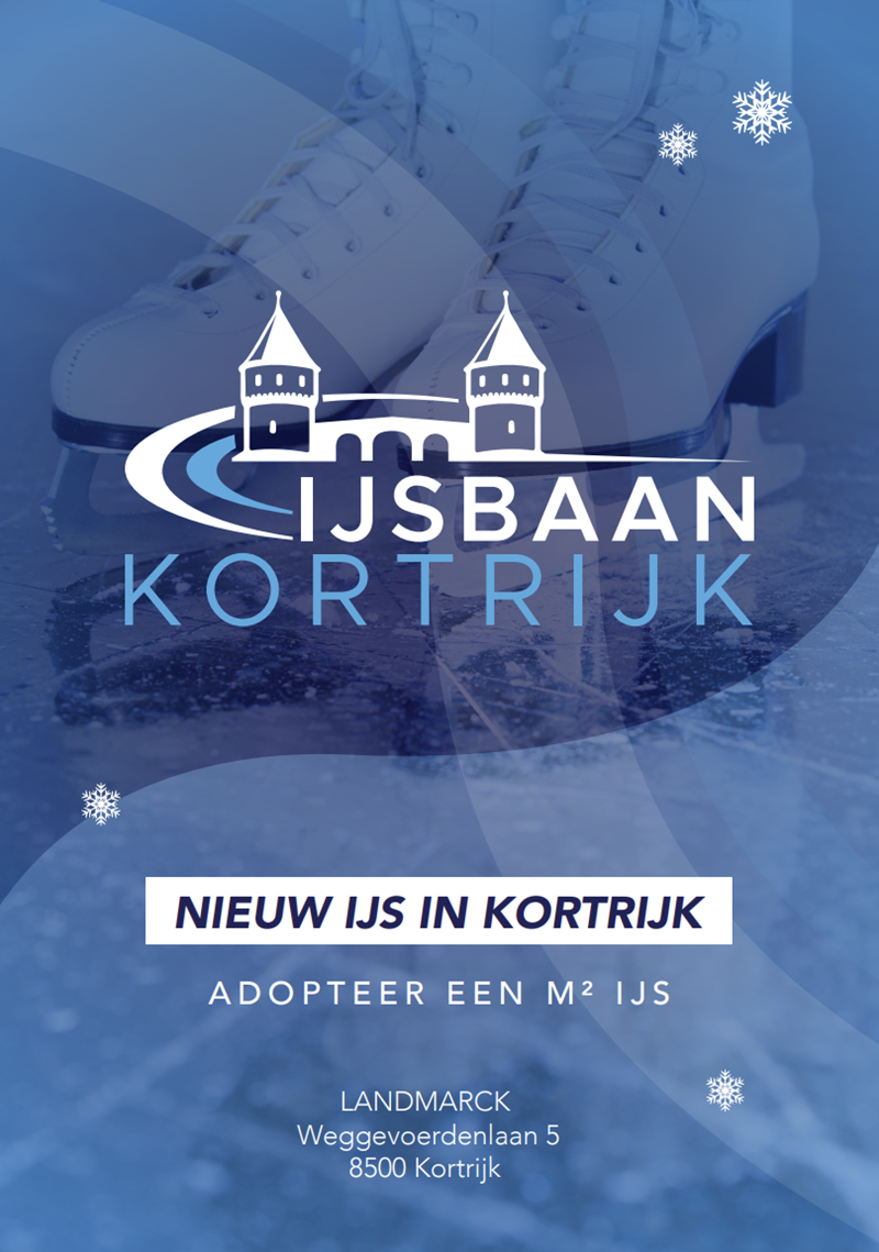 IJsbaan Kortrijk - Adopteer een m² ijs